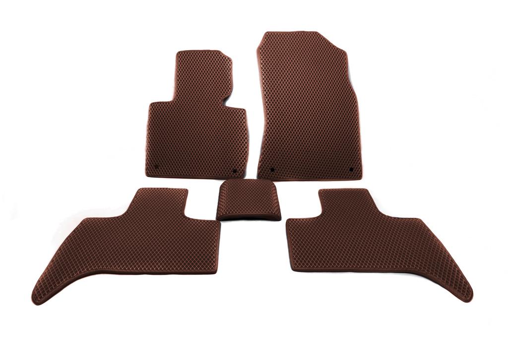 Коврики автомобильные Digital Designs для BMW X5 E-53 1999-2006 г EVA Коричневый (114568)