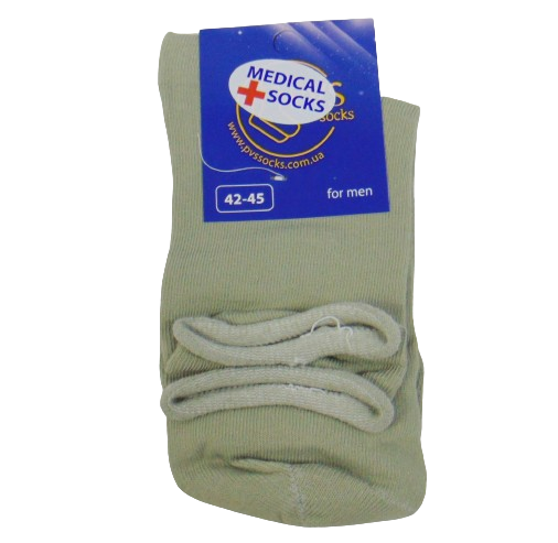 Носки без резинки Medical Socks р. 42-45 Зеленый (2098473725)