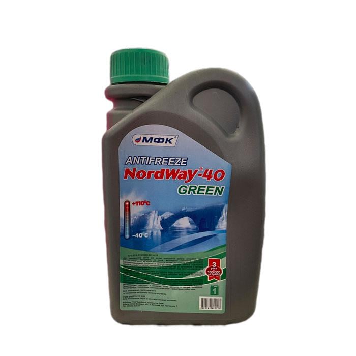 Антифриз Nordway G11 до -32 °C 1 л Зелений (30813)