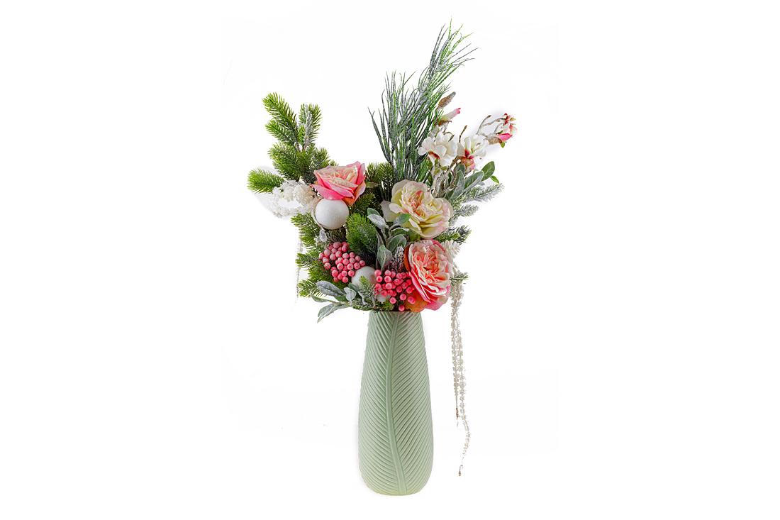 Новорічна композиція у вазі BonaDi (RM0-158)