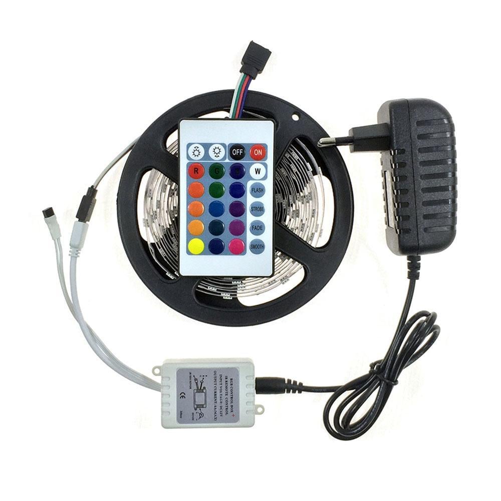 Светодиодная лента 5050 RGB влагозащищенная Разноцветный (17944871)