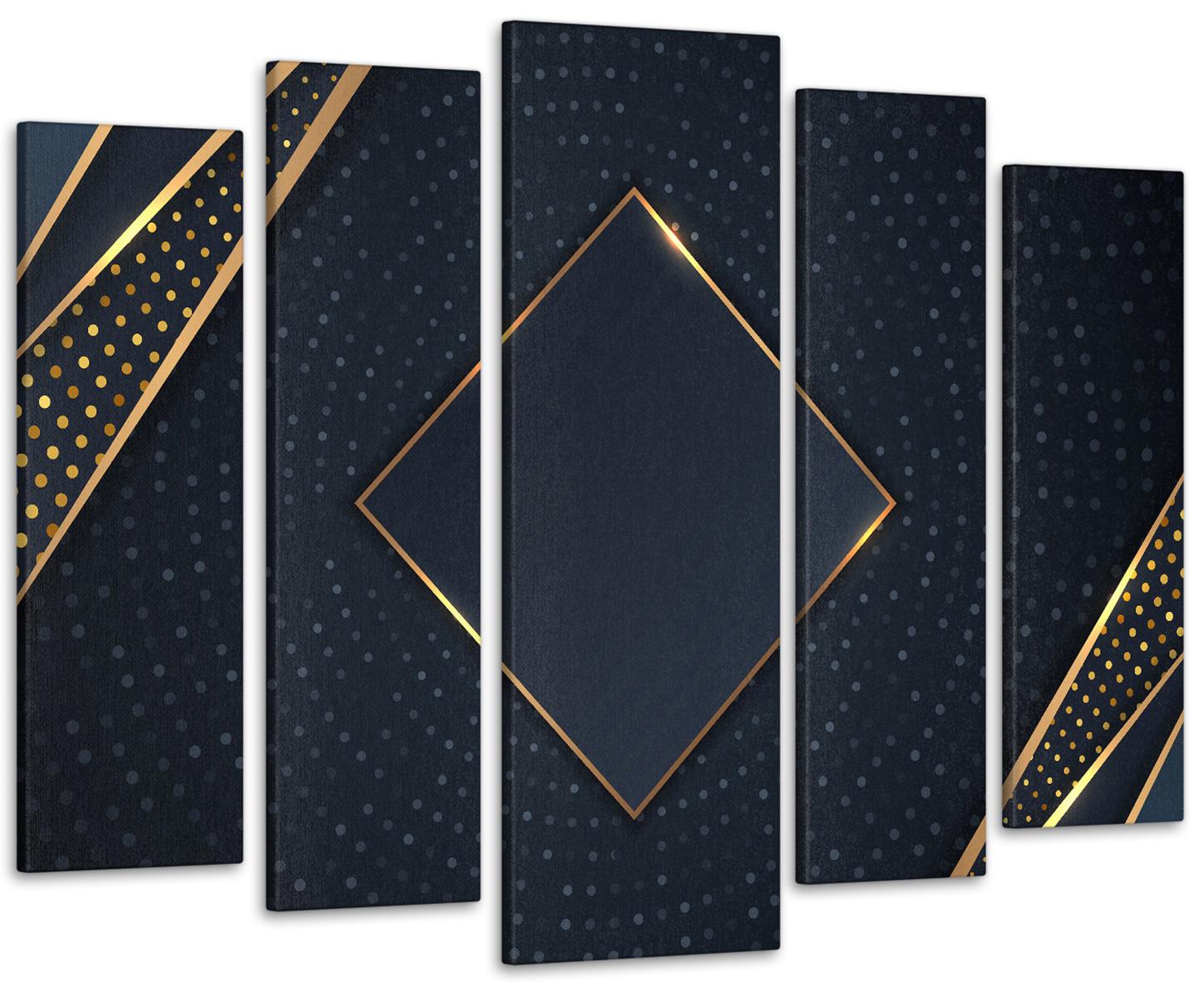 Картина модульна Абстракція 115х170 см (Art-430_5)