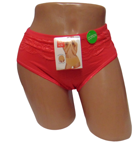 Жіночі труси з мереживом Uokin 4333 3XL Червоний (1776659706)
