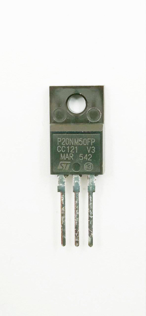 Транзистор STP20NM50FP n-канальный 550V 20A 0,25Om TO-220FP (23955)