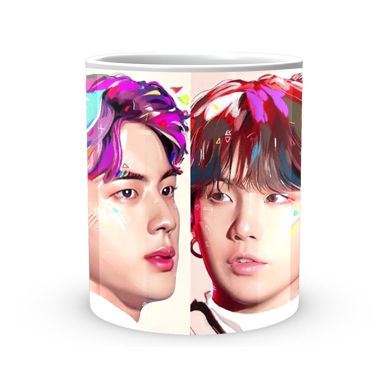 Чашка Gee! Bangtan Boys BTS Рисунок Яркие волосы CP 04.480.898