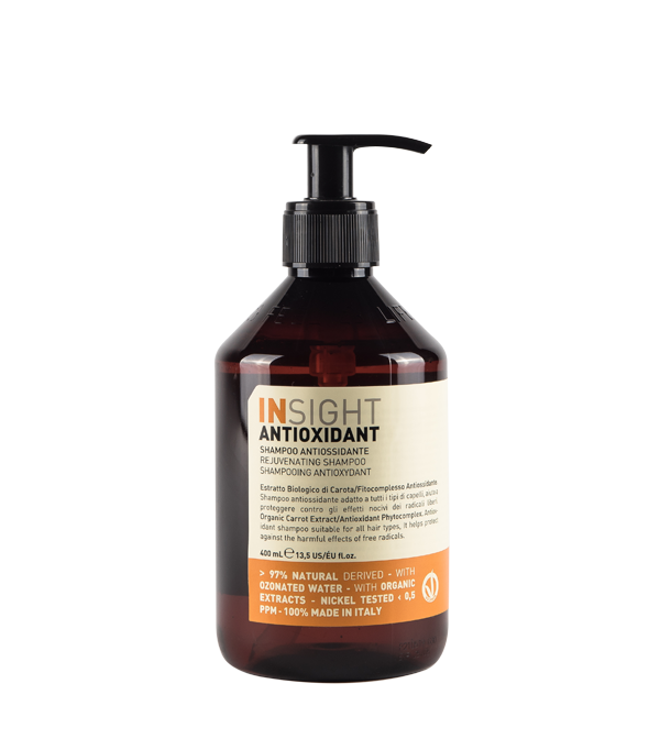 Шампунь для волосся тонізуючий Insight Antioxidant Rejuvenating Shampoo 400 мл