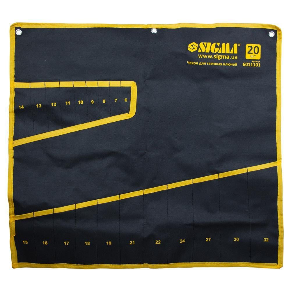 Чехол для гаечных ключей Sigma 20 шт. (6011101)