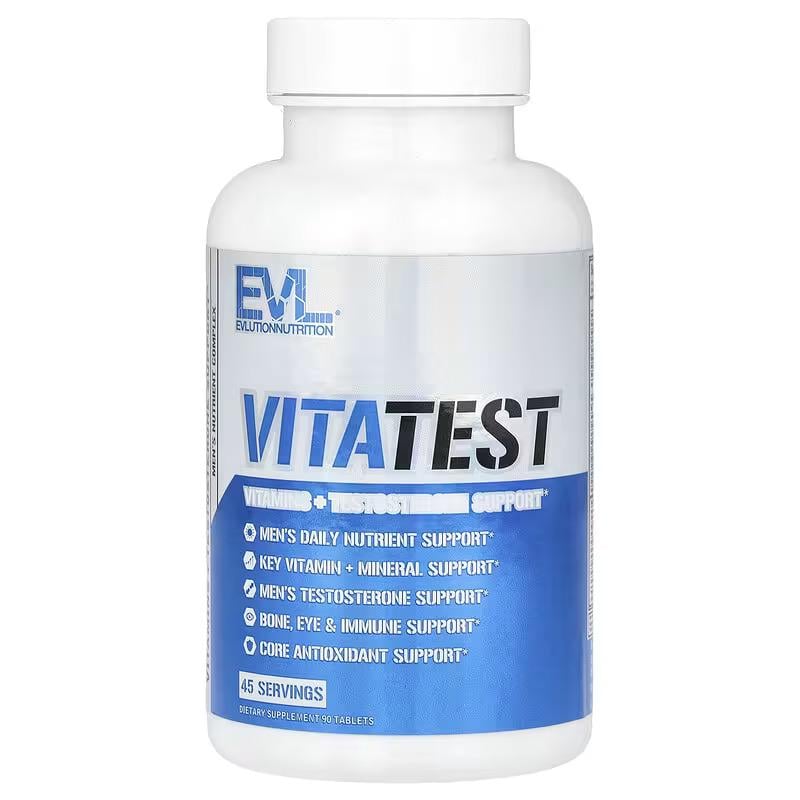 Вітаміни та мінерали EVL Nutrition VitaTest Men's Nutrient Complex для чоловіків 90 таблеток