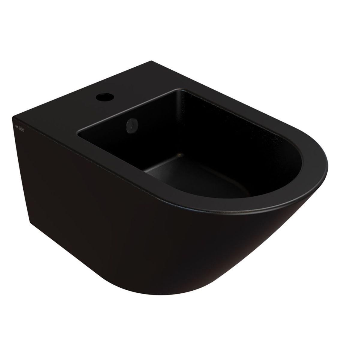 Биде подвесное Globo FORTY3 52x36 29 см Черный (FOS10AR)