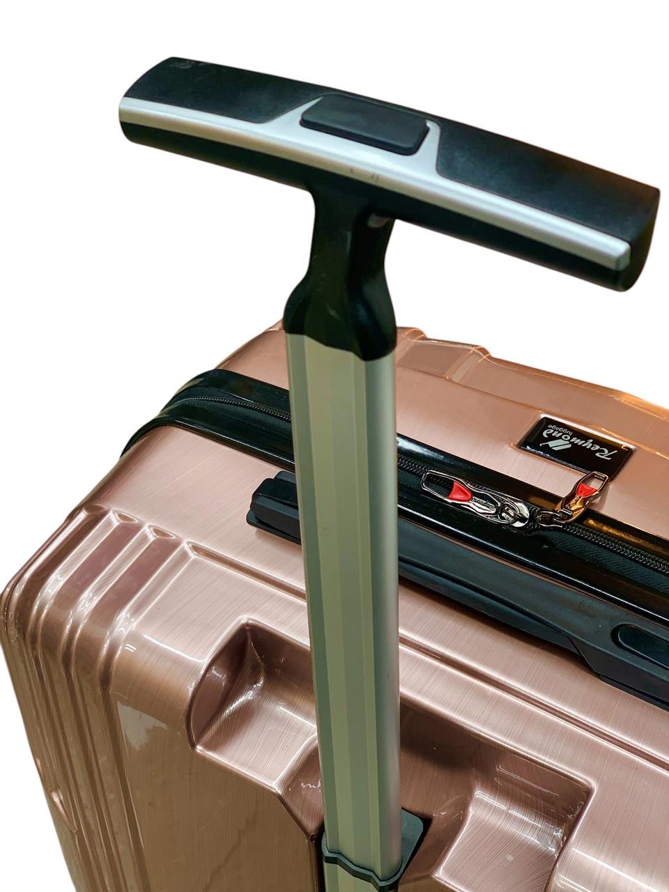 Чемодан Reymond PP003-М полипропилен на 4-х двойных колесах средний М 70 л - фото 4