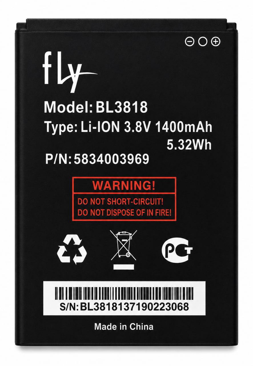 Акумулятор для Fly BL3818 IQ4418 1400 mAh (000021428)