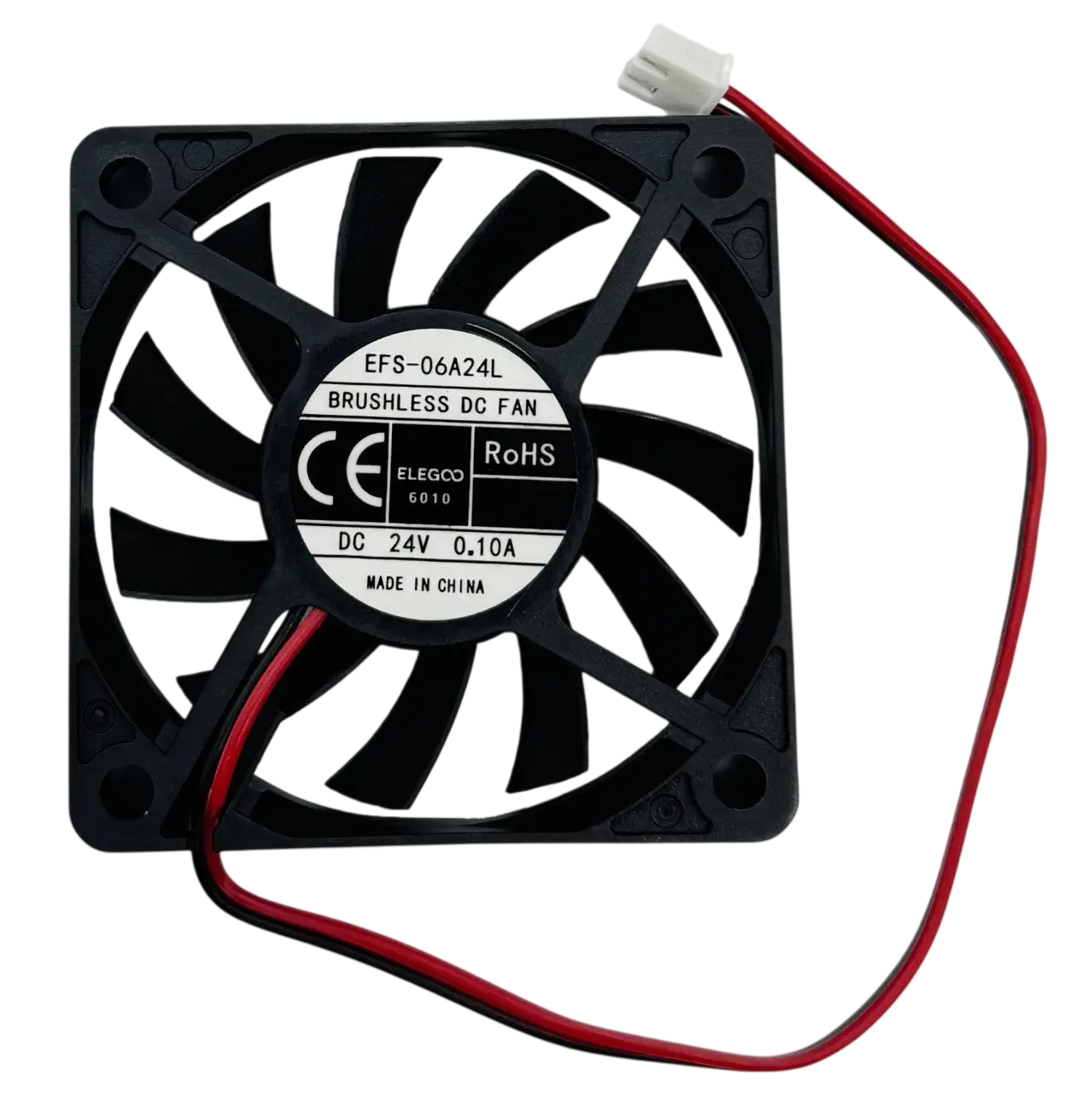 Вентилятор бесщеточный EFS-06A24L для 3D-принтеров ELEGOO Neptune 4 Series 24V 0,1А (04.203.0020)