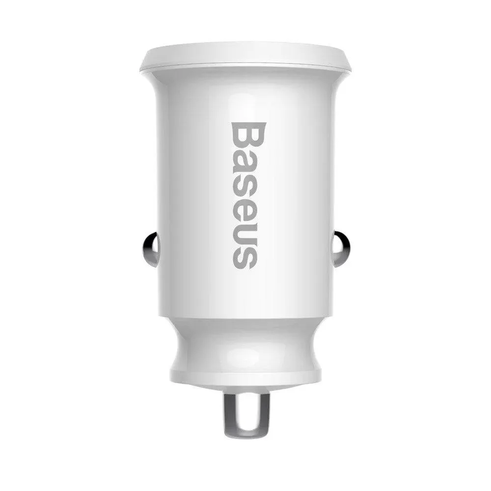Устройство автомобильное зарядное BASEUS Grain Car Charger 2USB 3,1A CCALL-ML02 White