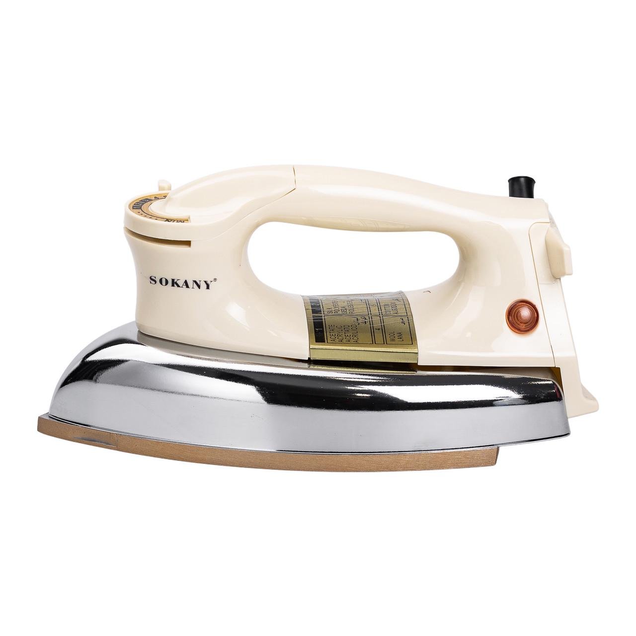Утюг Sokany SK-3002 профессиональный с керамической подошвой 1200 Вт (SK-3002) - фото 3