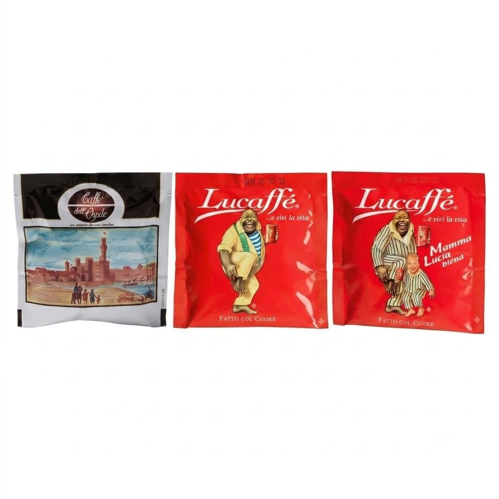 Набор кофе в чалдах Lucaffe 3 вида Классика Италии 150 шт. (nab002lucaffe)