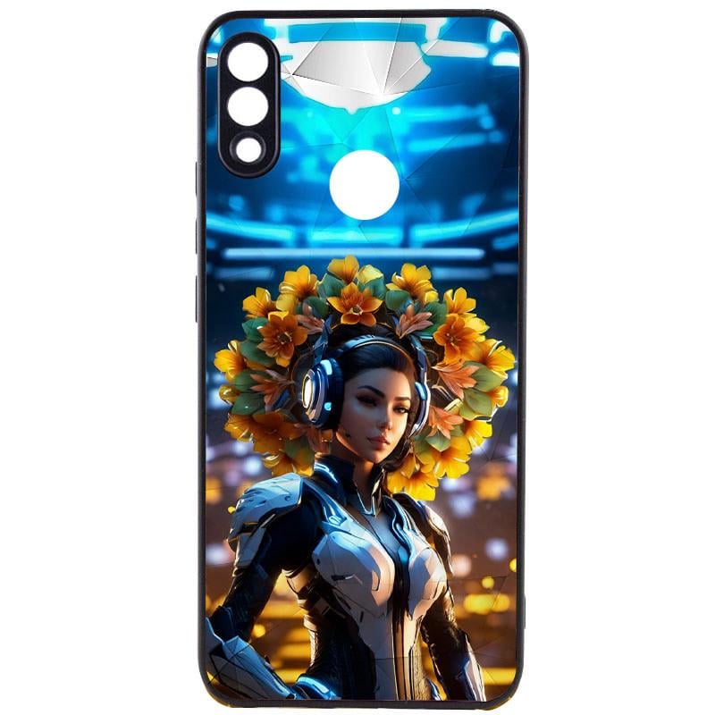 Противоударный TPU+PC Чехол Prisma Ladies для Xiaomi Redmi Note 7 / Note 7 Pro / Note 7s Cyberpunk