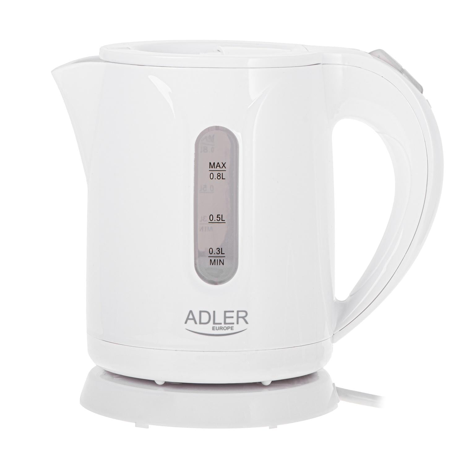 Электрочайник Adler AD 1371 0,8 л 850 Вт White