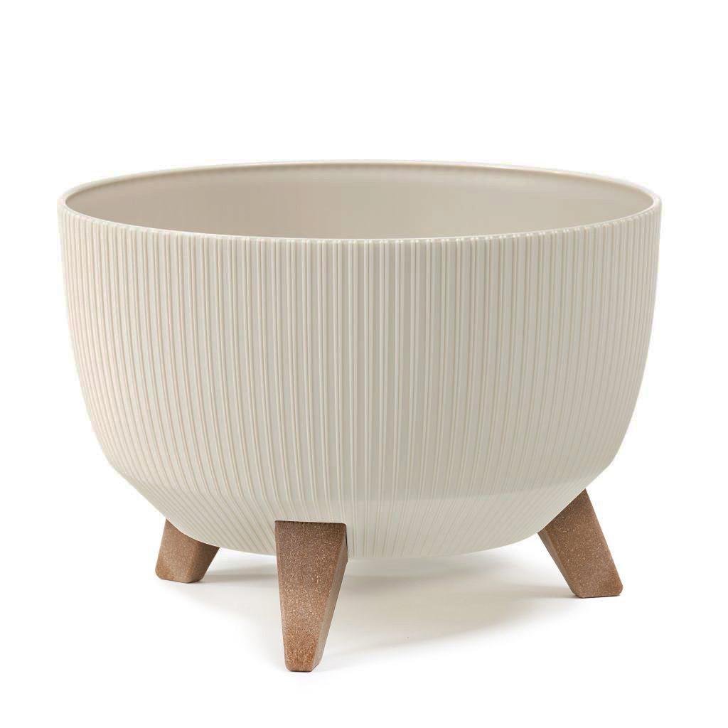 Вазон для цветов Lamela ROMA JUMPER 400х205 мм Бежевый (25419751873)