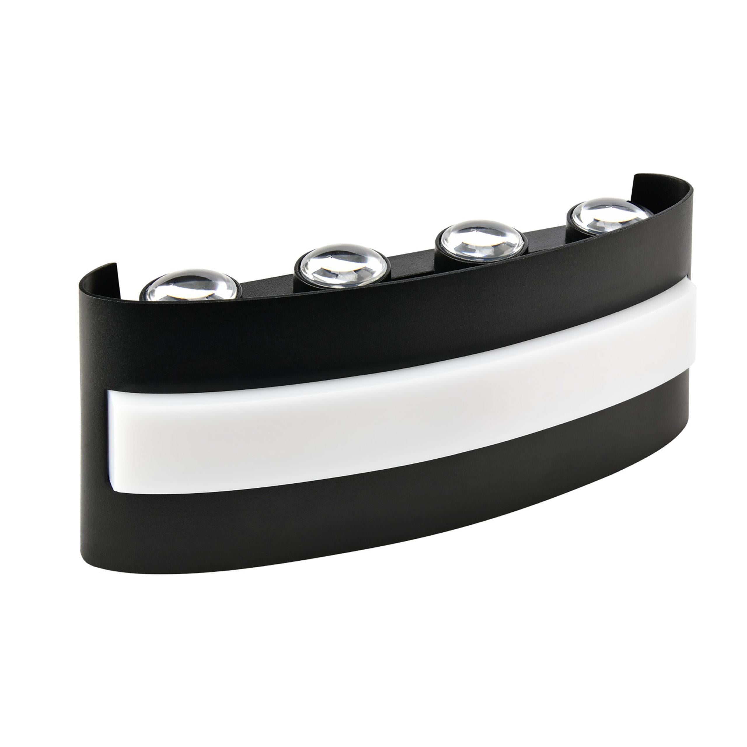 Светильник садово-парковый настенный HOROZ ELECTRIC NEUTRON-LED 14W 4200K 973Lm 85-265V IP65 Черный (14 076-091-0014-010)