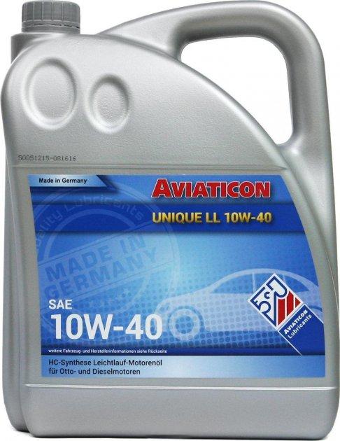 Масло моторное Finke Aviaticon Unique LL 10W-40 полусинтетическое 5 л - фото 1