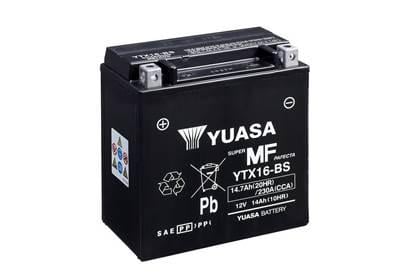 Аккумулятор Yuasa Мото YTX16-BS CP 12 V 14,7 Ah 230 A