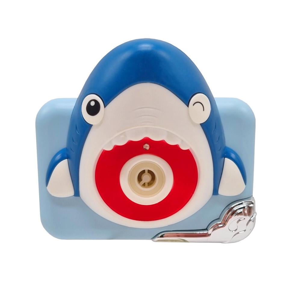 Генератор мильних бульбашок Bambi Акула 579-9 зі світлом та звуком Синій (RLT30878s40654)