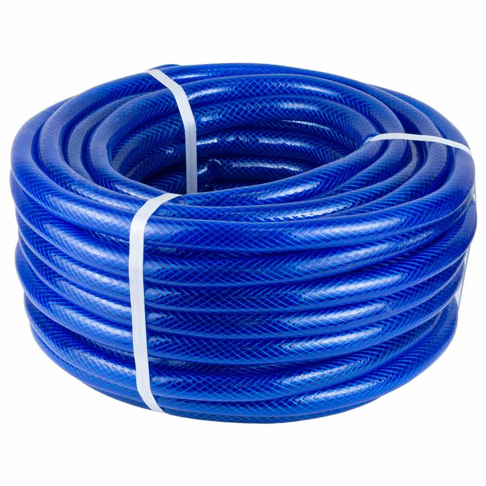 Шланг для поливу Flora Бірюза силіконовий 3 шари армований 3/4" 30 м (5064454)