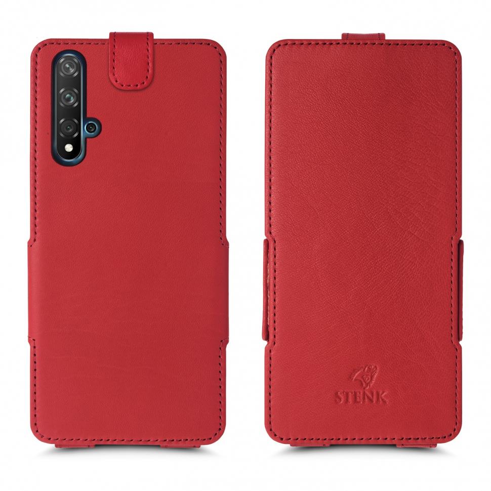 Чехол флип Stenk Prime для Huawei Nova 5T Красный (64701)