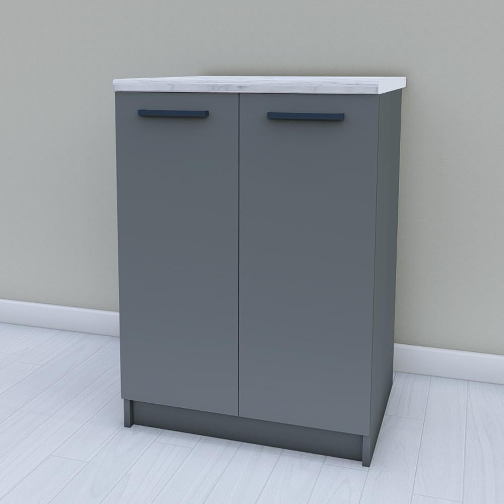 Модуль кухонний нижній 600 мм Графіт (МП13б)