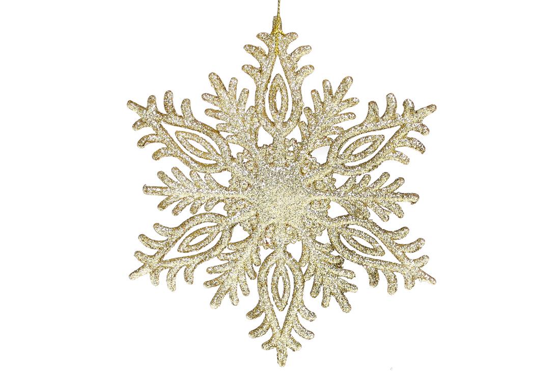 Елочное украшение Снежинка BonaDi (788-140)