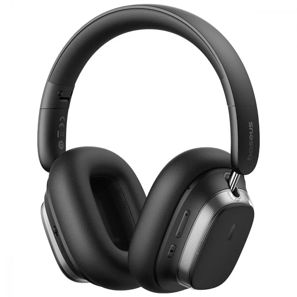 Наушники BASEUS Bowie H1s Bluetooth 5.2 с микрофоном до 70 часов работы Черный (627280)