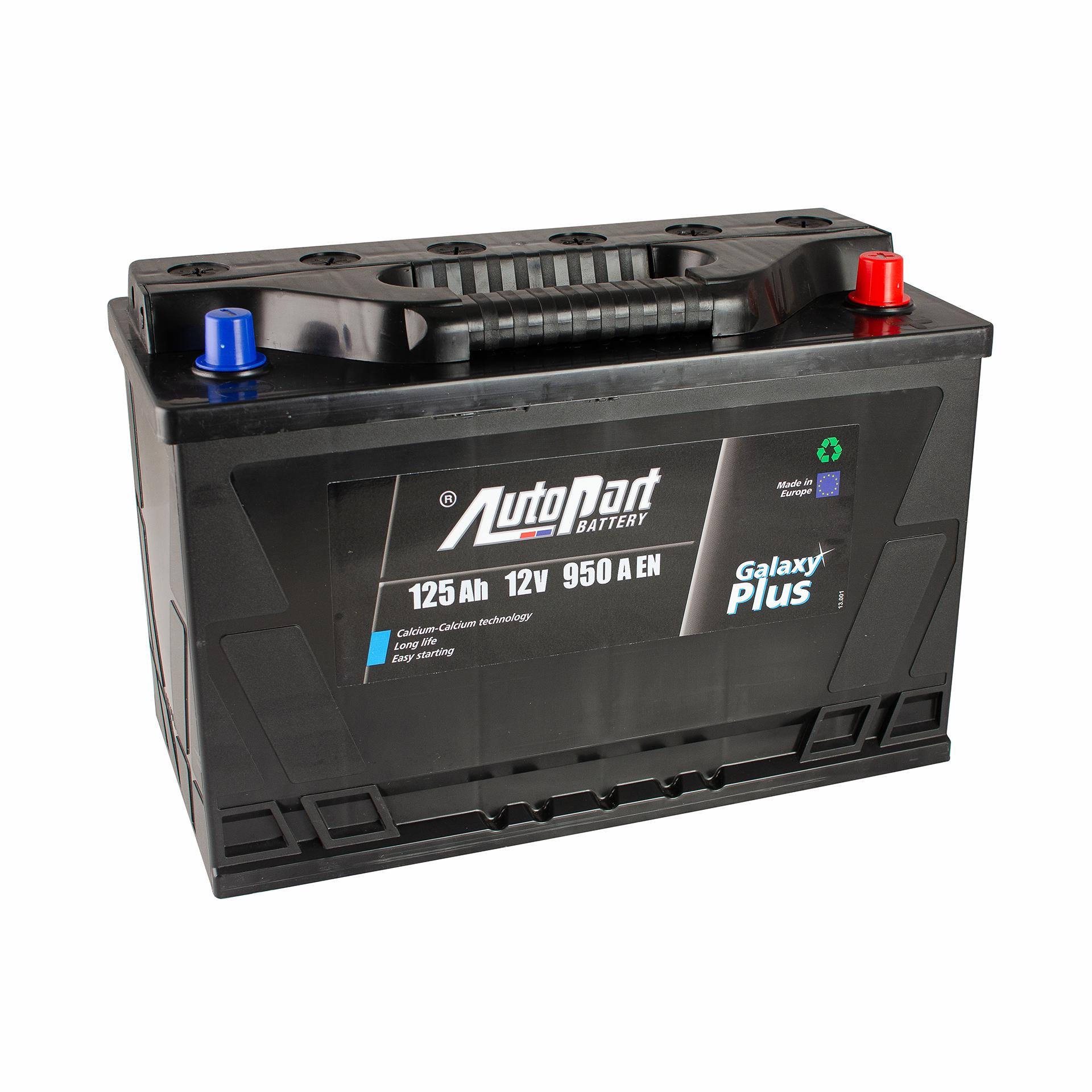 Акумулятор Autopart Galaxy Plus 125 Ah/12 V