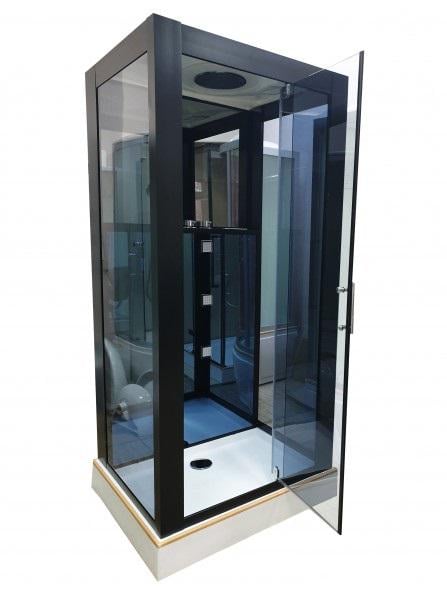 Душевой бокс Veronis BN-6-28 GR L 100х85х220 см
