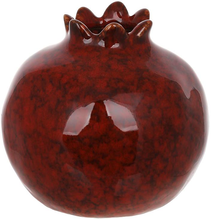 Ваза порцелянова Pomegranate Ø 9х8 см Бордовий Ваза порцелянова Pomegranate Ø 9х8 см Бордовий
