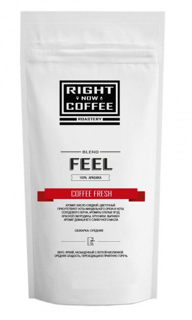 Кава в зернах Right Now Coffee Feel 1000 г