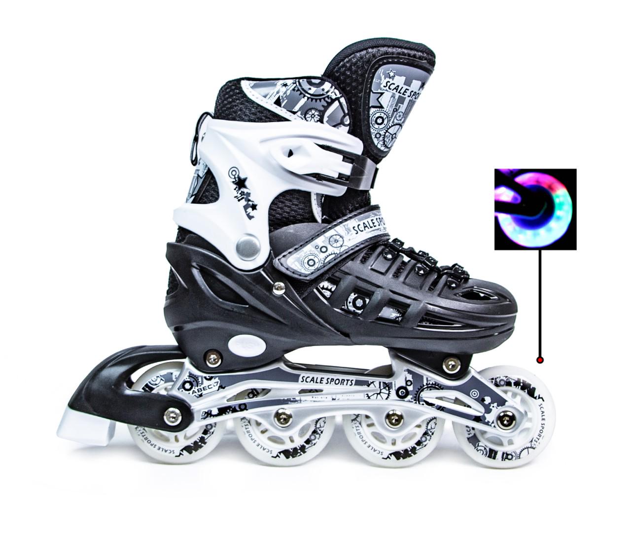 Ролики Scale Sports р. 38-41 Black (2069914823-L) - фото 6