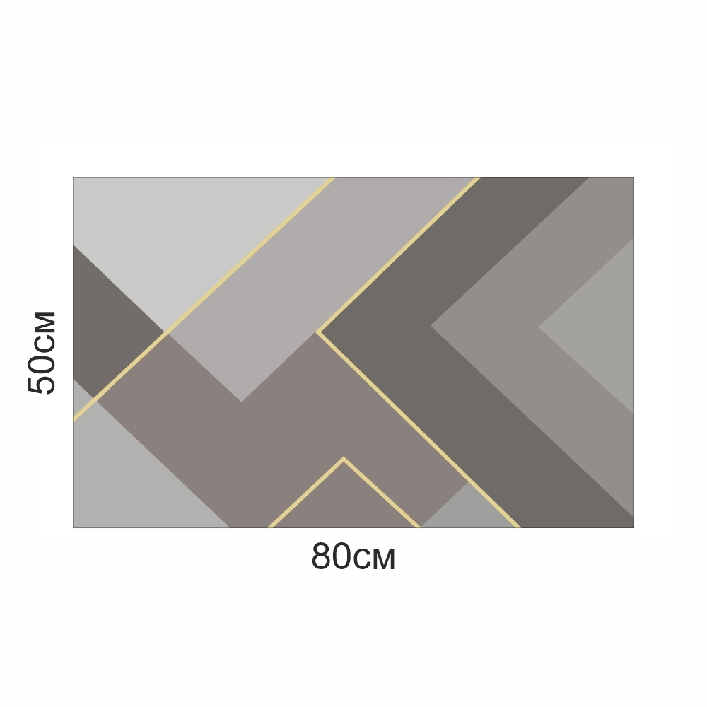 Коврик для ванной комнаты Aquarius Диатомовый 50х80 см Кофейный/Серый (300103) - фото 2 Коврик для ванной комнаты Aquarius Диатомовый 50х80 см Кофейный/Серый (300103) - фото 2