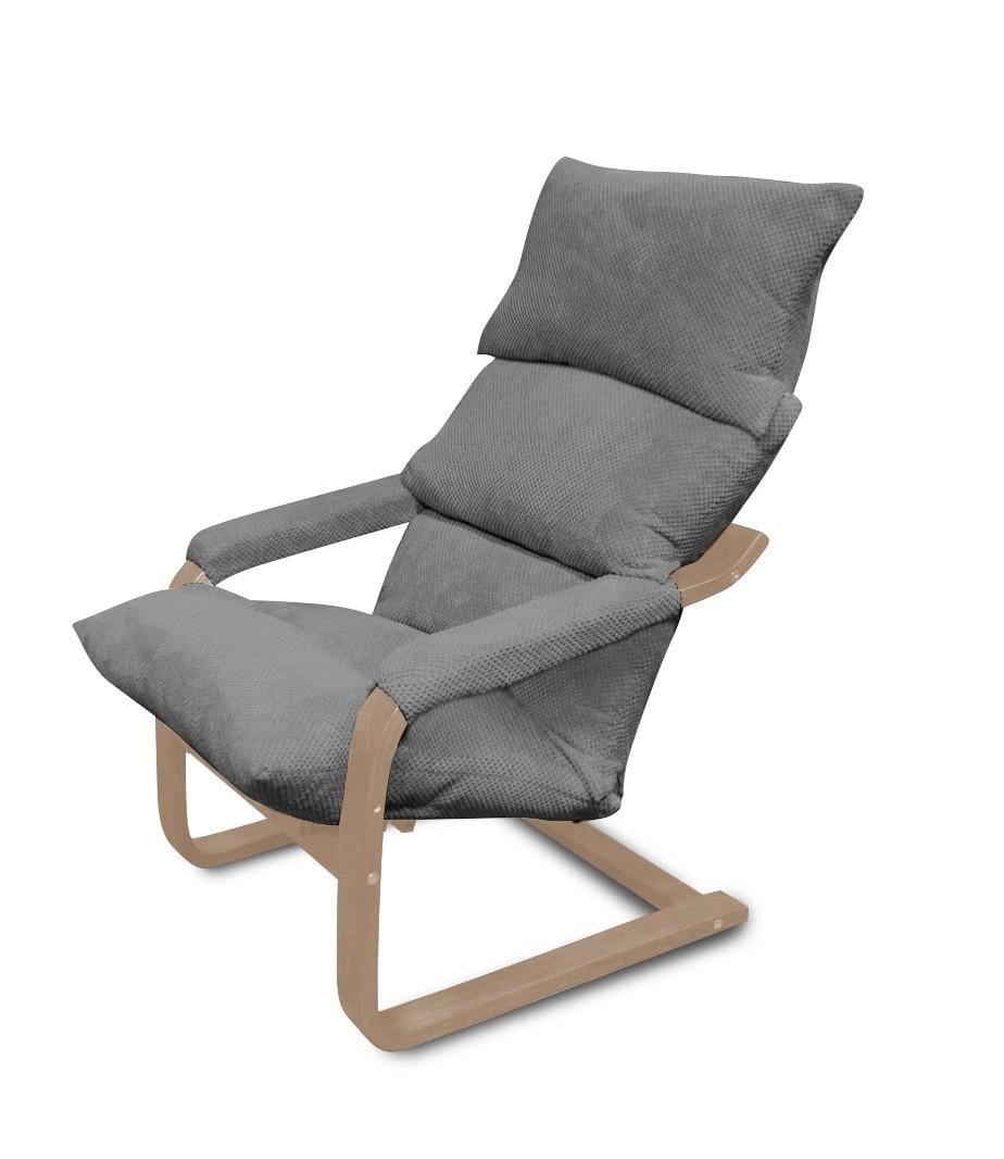 Мягкое кресло трансформер Trone4you Серый/Сонома