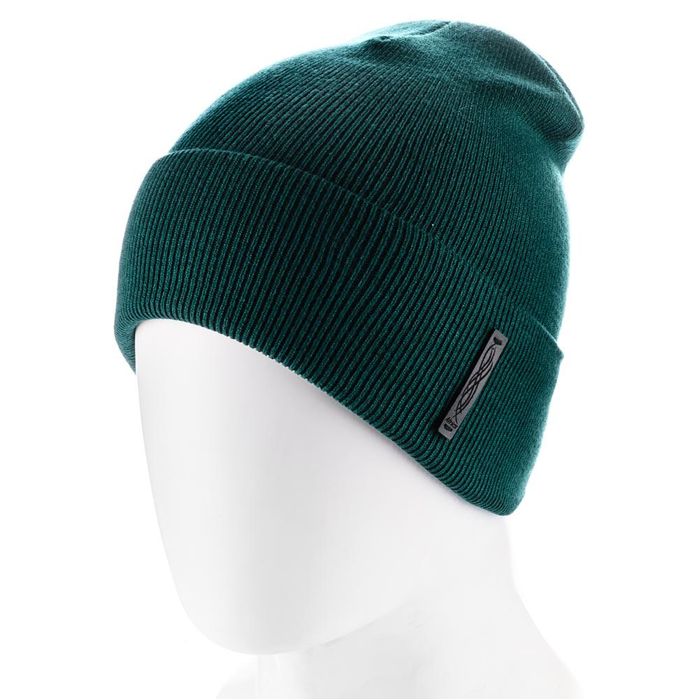 Шапка бини из вискозы Zolly UH846 one size Зеленый