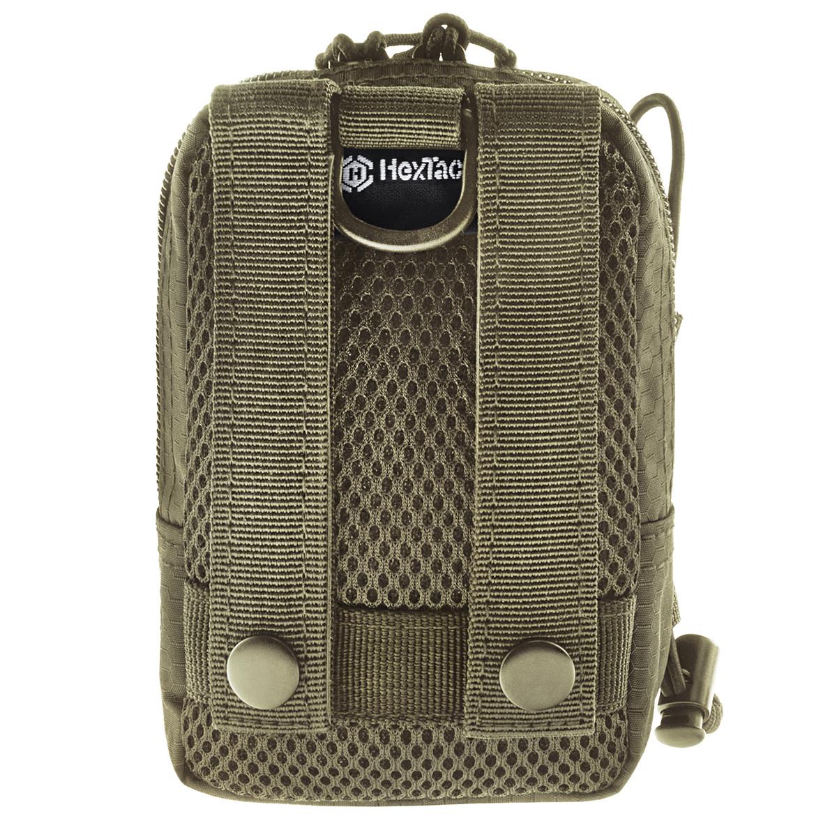 Сумка на пояс Mil-Tec Hextac Belt Pouch 10х10х15 см Оливковый (13485001) - фото 3