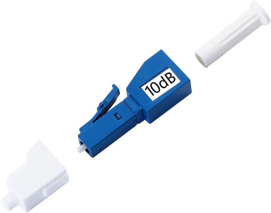 Аттенюатор оптический LC/UPC 10dB одномодовый LC Female to LC Male для оптоволоконной линии (00-00028022)