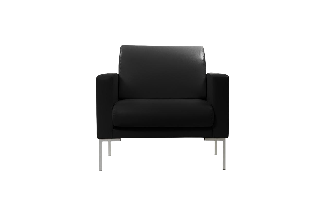 Кресло Boston 86х76х83 см Черный (Арт.507) - фото 1 Кресло Boston 86х76х83 см Черный (Арт.507) - фото 1