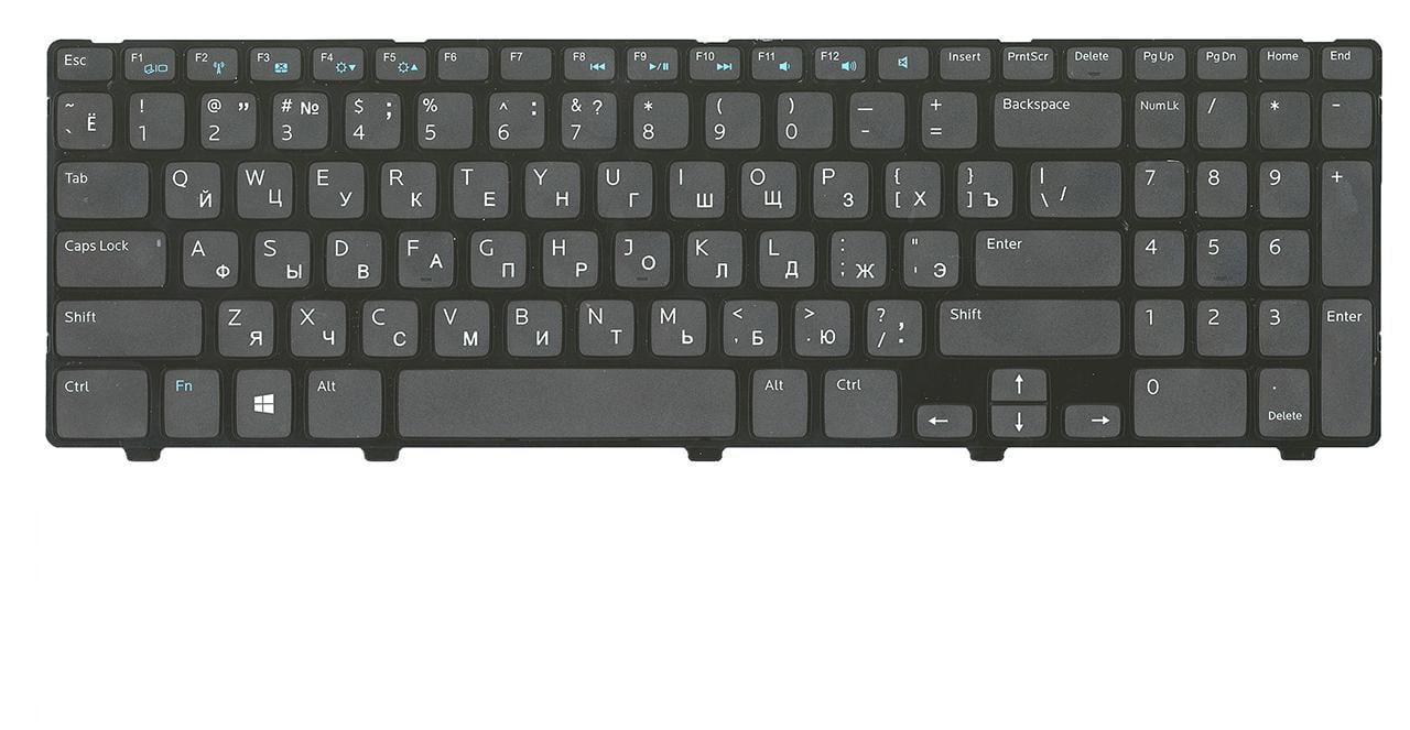 Клавиатура для ноутбука Dell Vostro 2521 с подсветкой матовая (0VPVKN )
