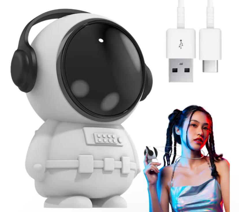 Вентилятор Астронавт з ремінцем на шию на акумуляторі з USB (f2f6b405) - фото 3 Вентилятор Астронавт з ремінцем на шию на акумуляторі з USB (f2f6b405) - фото 3