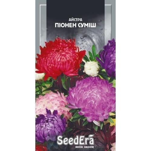 Насіння квітів Айстра Піонен Суміш високоросла Сімейний сад 0,25 г (CS-0920)