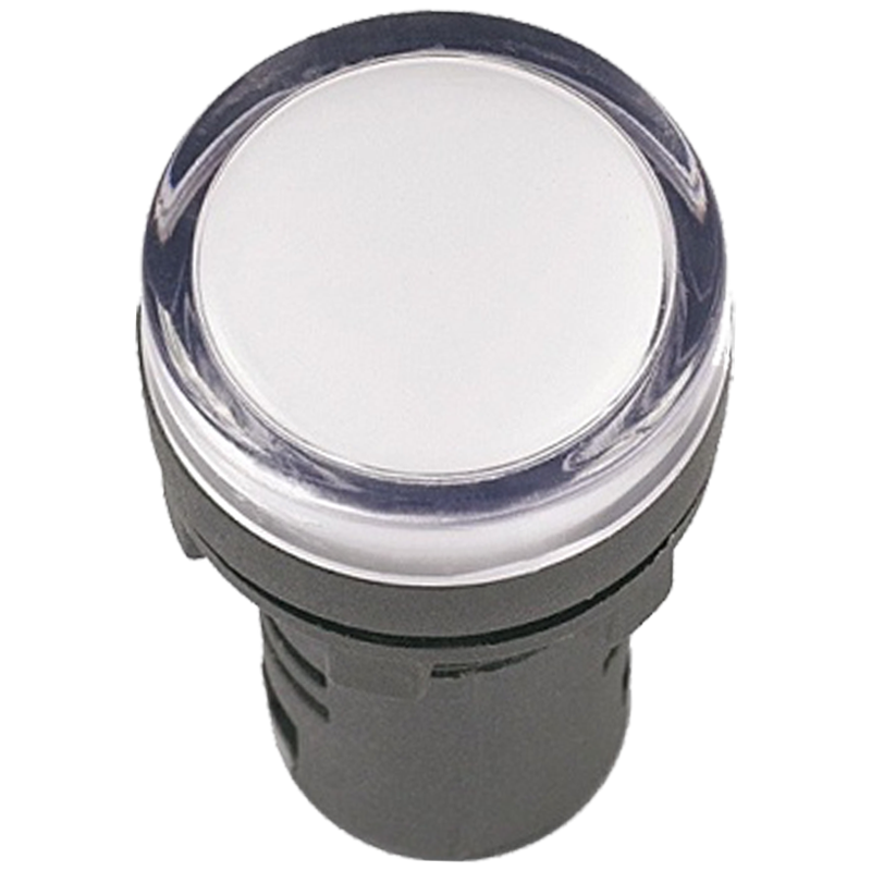 Лампа сигнальная CNC AD22-22DS 22 мм LED 220V AC Белый (000000813)