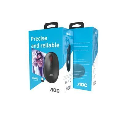 Компьютерная мышка AOC MS400B Wireless Black (MS400B/LA) - фото 7