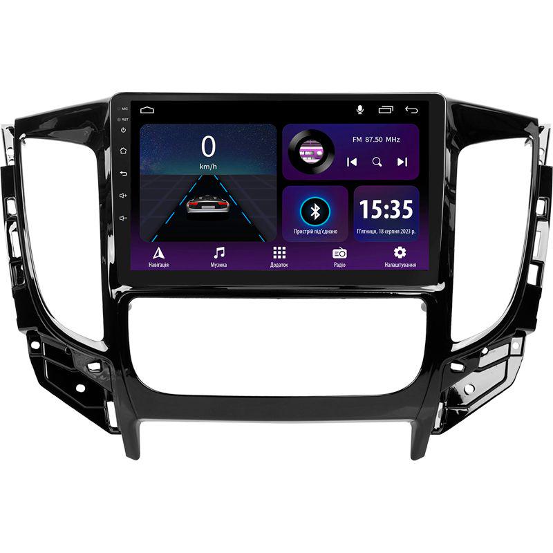 Магнітола штатна Sigma E9232 2/32 GB для Mitsubishi L200 5 2015-2019-Manual air conditioning р. 9" (AR-82895)