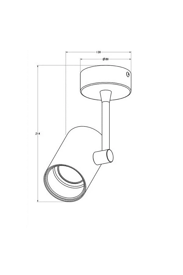 Спот Zuma Line TORI SL 1 White/Gold (20014-WH-N) - фото 2