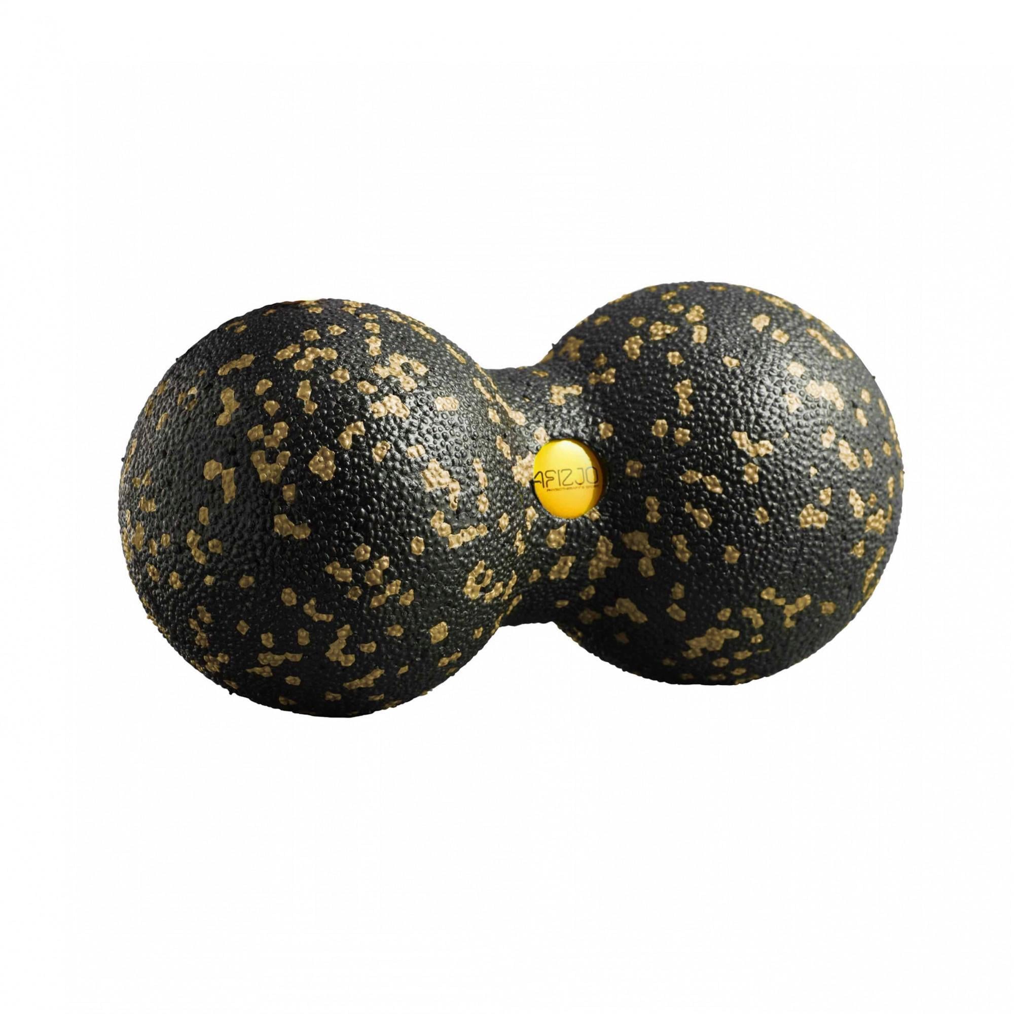 Массажный мяч двойной 4fizjo EPP DuoBall 08 Black/Gold (P-5907739314802)